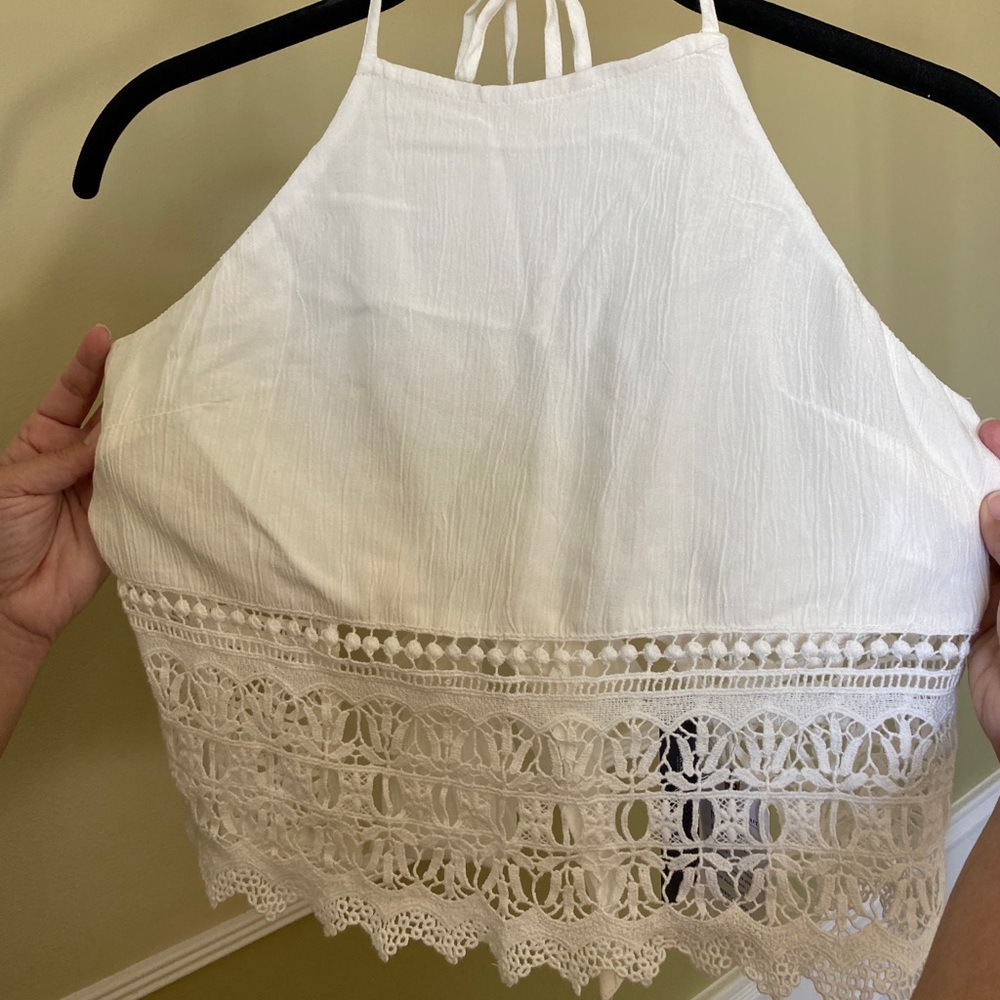 AEO boho halter top 🤍